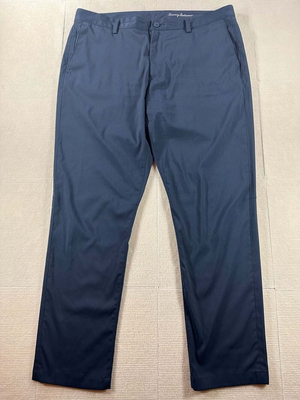 Tommy Bahama Navy Blue Performance Chino Pants Size 38x32 Golf